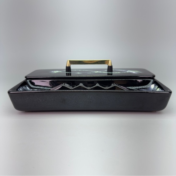 Rare Mid Century Modern Royal Haegar  
Art Deco Lidded Ashtray/Trinket Dish - Picture 7 of 16